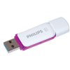 Philips USB Philips Pendrive USB 3.0 64GB Snow Edition - fehér/lila