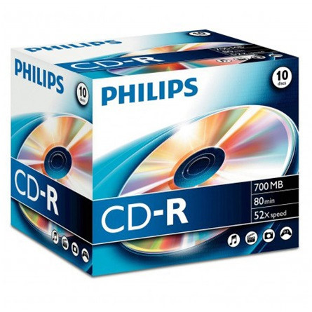 Philips CD-R80 CD-R írható CD lemez 700MB