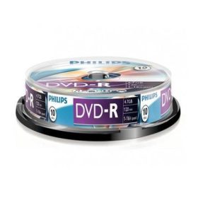   Philips DVD-R47CBx10 Cake DVD-R írható DVD lemez 4,7GB 10db
