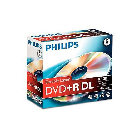 Philips DVD+R85 Dual-Layer 8x írható DVD