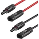 Logilink Szolár hosszabbító kábelkészlet, MC4/M - MC4/F, 6 mm2, CU, 2 m