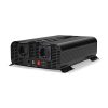 Nedis PIP200024FBK szinusz inverter 24V DC - 230V AC 50Hz, üzemi teljesítmény 2000W, csúcsteljesítmény 4000W