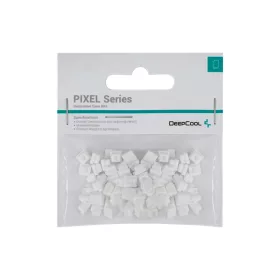   DeepCool Számítógépház Kiegészítő - PIXEL WH (100db, fehér, szilikon)