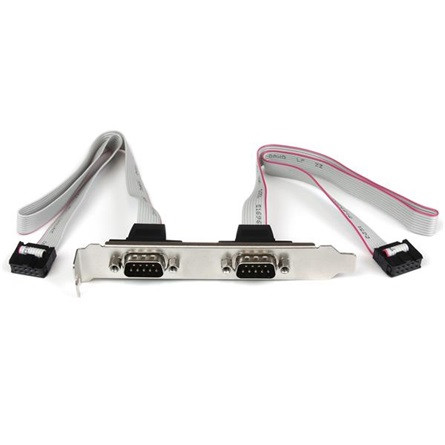 StarTech 2db Serial pinheader  -> 2db Serial RS-232 F/M hátlapi kivezetés 0.4m