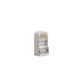   Lanberg CAT.5e F/UTP 8P8C RJ45 csatlakozó, Átmenő típus - 20db/cs