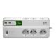 APC Essential SurgeArrest 6 outlets with 5V, 2.4A 2 port USB charger 230V