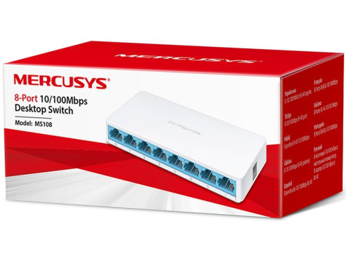 Mercusy MS108 8 portos switch (új)