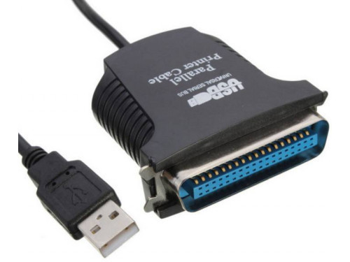 USB-LPT kábel 90 cm (új)
