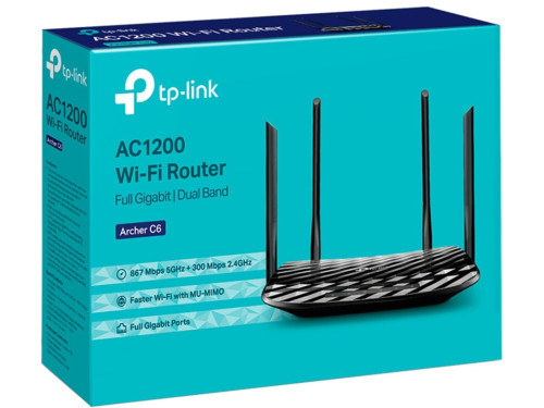TP-Link Wi-Fi router TP-Link Archer C6 AC1200 (új)
