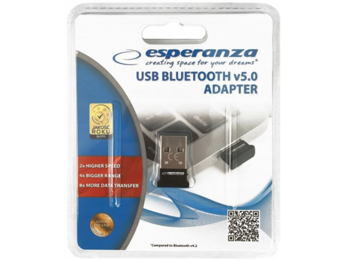 Bluetooth adapter 5.0 Esperanza EA160 (új)