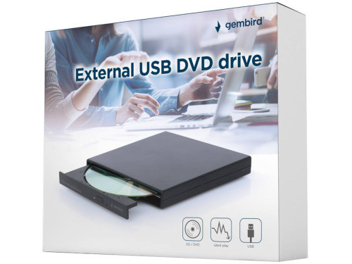 USB CD/DVD író Gembird (új)