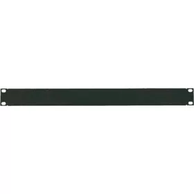 Logilink 19" Blank Panel, solid, 1U, black