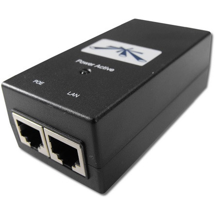 Ubiquiti POE-15-12W Passive PoE Adapter EU/ 15V 0.8A/ grounding/ESD protection/ 12W