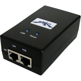 Ubiquiti 24V/1,25A PoE Injector, Gigabit, 30W, fehér