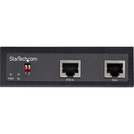 StarTech INDUSTRIAL GIGABIT POE SPLITTER 12-48VDC SPLITTER 802.3BT ULTRA