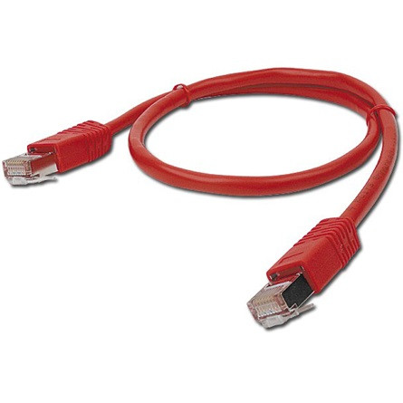 Gembird RJ45 CAT5e UTP M/M adatkábel 0.5m piros