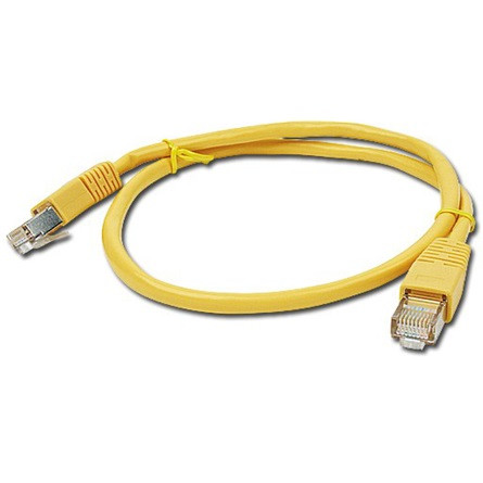 Gembird RJ45 CAT5e UTP M/M adatkábel 1.5m sárga