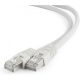 Gembird RJ45 CAT6 FTP -> RJ45 CAT6 FTP M/M adatkábel 1m fehér