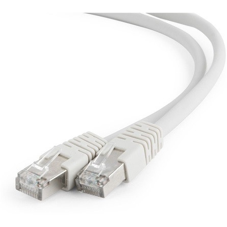 Gembird RJ45 CAT6A S/FTP - RJ45 CAT6A S/FTP M/M adatkábel 10m szürke LSZH