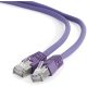 Gembird RJ45 CAT6A S/FTP - RJ45 CAT6A S/FTP M/M adatkábel 0.5m lila LSZH