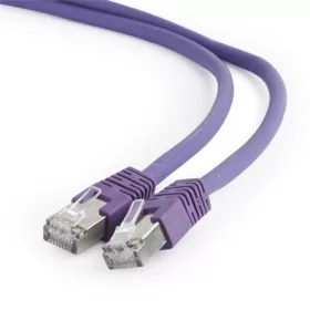   Gembird RJ45 CAT6A S/FTP - RJ45 CAT6A S/FTP M/M adatkábel 3m lila LSZH