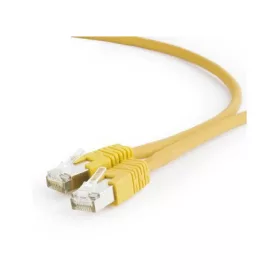   Gembird RJ45 CAT6A S/FTP - RJ45 CAT6A S/FTP M/M adatkábel 1m sárga LSZH