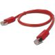 Gembird RJ45 CAT6 UTP -> RJ45 CAT6 UTP M/M adatkábel 1m piros