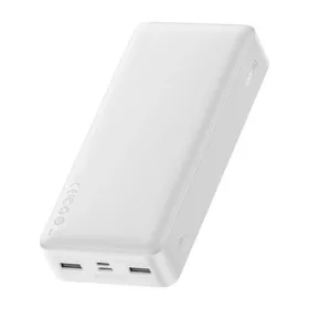   BASEUS BIPOW vésztöltő 2 USB+Type-C+microUSB aljzat (20000mAh, 15W, PD gyorstöltő, LED kijelző) FEHÉR