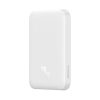 BASEUS MAGNETIC MINI OS vésztöltő Type-C aljzat 10000mAh, MagSafe + Type-C kábel, FEHÉR