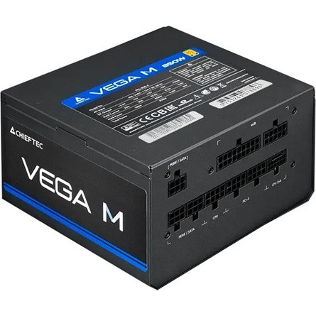 Chieftec VEGA M fekete 1000W ATX 80+ GOLD moduláris tápegység - PPG-1000-C