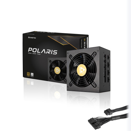 CHIEFTEC Polaris 550W 80+ Gold tápegység - PPS-550FC
