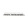 Lanberg Patch panel 24 port 1U 19" CAT.5e árnyékolt, szürke