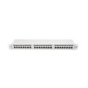 Lanberg Patch panel 24 port 1U 19" CAT.6 árnyékolt, szürke