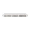 Lanberg Patch panel 48 port 1U 19" CAT.6 FTP, árnyékolt, szürke