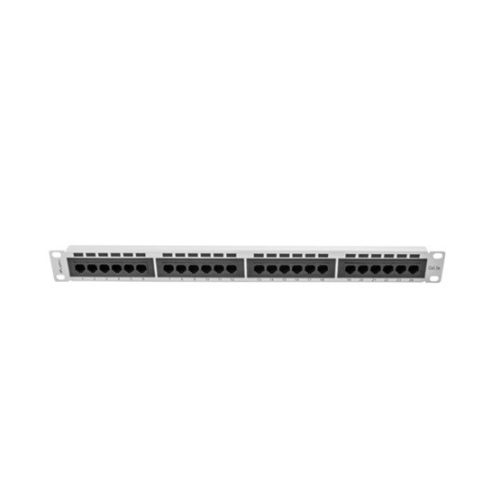 Lanberg Patch panel 24 port 1U 19" CAT.5e szürke