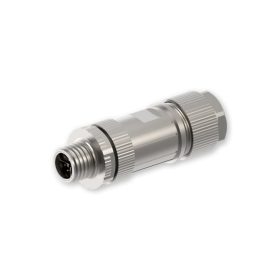 Teltonika M12 X típusú 8-PIN-es apa csatlakozó