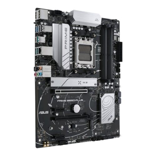 Asus Alaplap - AMD PRIME B650-PLUS AM5 (B650, ATX, 4xDDR5 6400+MHz, 4xSATA3, 2x M.2, HDMI+DP)