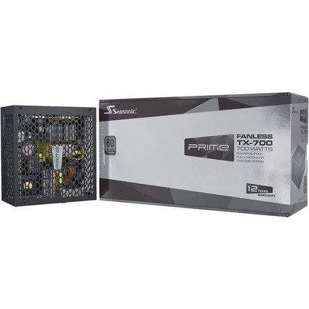 Seasonic Prime Fanless TX-700 ATX silent desktop tápegység 700W 80+ Titanium BOX