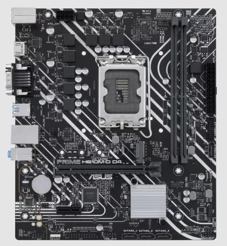 ASUS LGA1700 PRIME H610M-D D4 alaplap