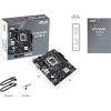 Asus Alaplap - Intel PRIME H610M-D (H610, 2xDDR5 5600MHz, 1Gb LAN, 4xSATA3, 1xM.2, HDMI+VGA)