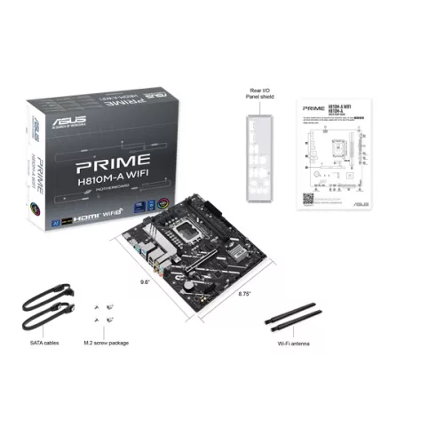 Asus PRIME H810M-A WIFI desktop alaplap microATX