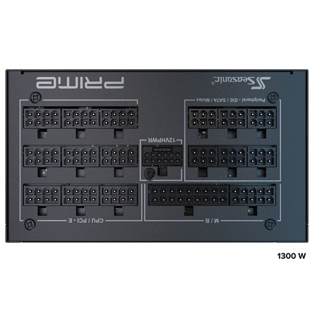 Seasonic Prime TX ATX 3.0 ATX desktop tápegység 1300W 80+ Titanium BOX
