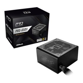 ASRock PRO-650G 650W 80 PLUS GOLD tápegység