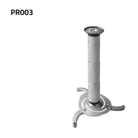  SUNNE (PRO03) Projektor mennyezeti konzol dönthető, Profil:130-1060mm, max 10kg (ezüst)