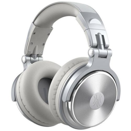 ONEODIO DJ Fejhallgató - Pro 10 Silver (Vezetékes, 3,5mm, 6,35mm jack, Hi-Res Audio)
