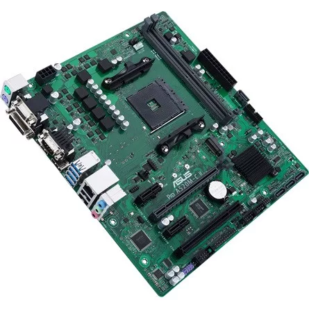 Asus Alaplap - AMD PRO A520M-C II/CSM AM4 (A520, 2xDDR4 4866MHz, 1xGBE LAN, 1xM.2, HDMI/DP/DVI/D-sub)