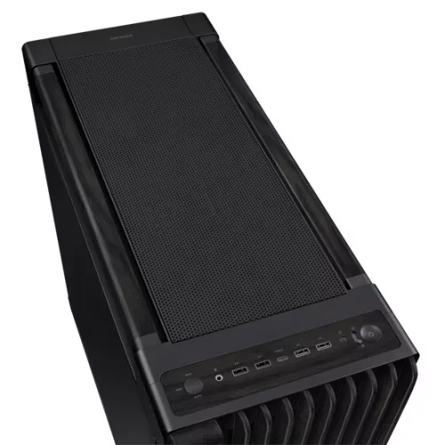 ASUS HÁZ Asus ProArt PA602 Wood Metal E-ATX - midi számítógépház - Fekete