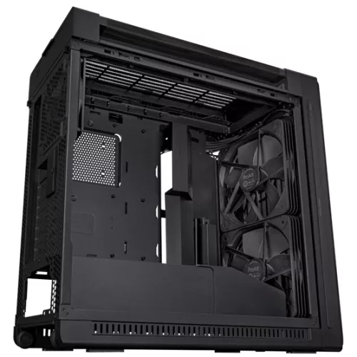 ASUS HÁZ Asus ProArt PA602 Wood Metal E-ATX - midi számítógépház - Fekete