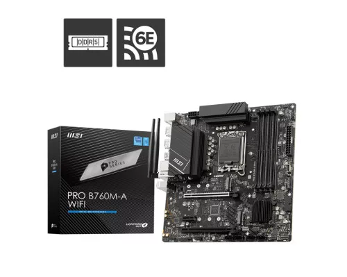 MSI PCC MSI Alaplap S1700 PRO B760M-A WIFI Intel B760M, mATX