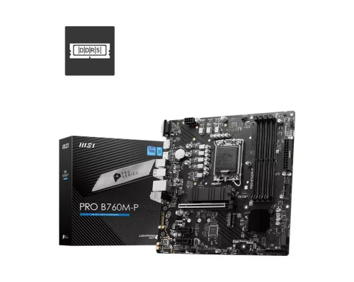 MSI LGA1700 PRO B760M-P alaplap